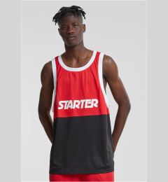 Снимка на Men's tank top Split Mesh City red/black