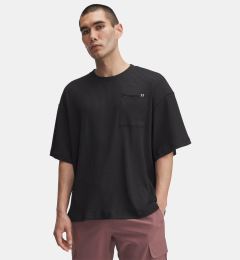 Снимка на Men's Under Armour UA Rival Waffle Crew-BLK T-Shirt - Mens