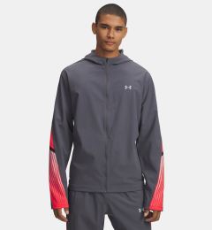 Снимка на Men's Under Armour UA Velociti Storm Hooded Jacket Jkt-GRY - Mens