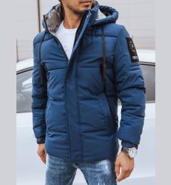 Снимка на Men's Winter Quilted Jacket, dark blue, Dstreet