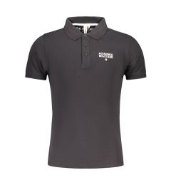 Снимка на MILITARY ACADEMY BLACK MEN'S SHORT SLEEVE POLO