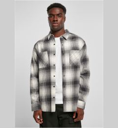 Снимка на Mock Check Shirt white sand/black