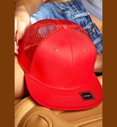 Снимка на MoneyClip Trucker Snapback Cap Red