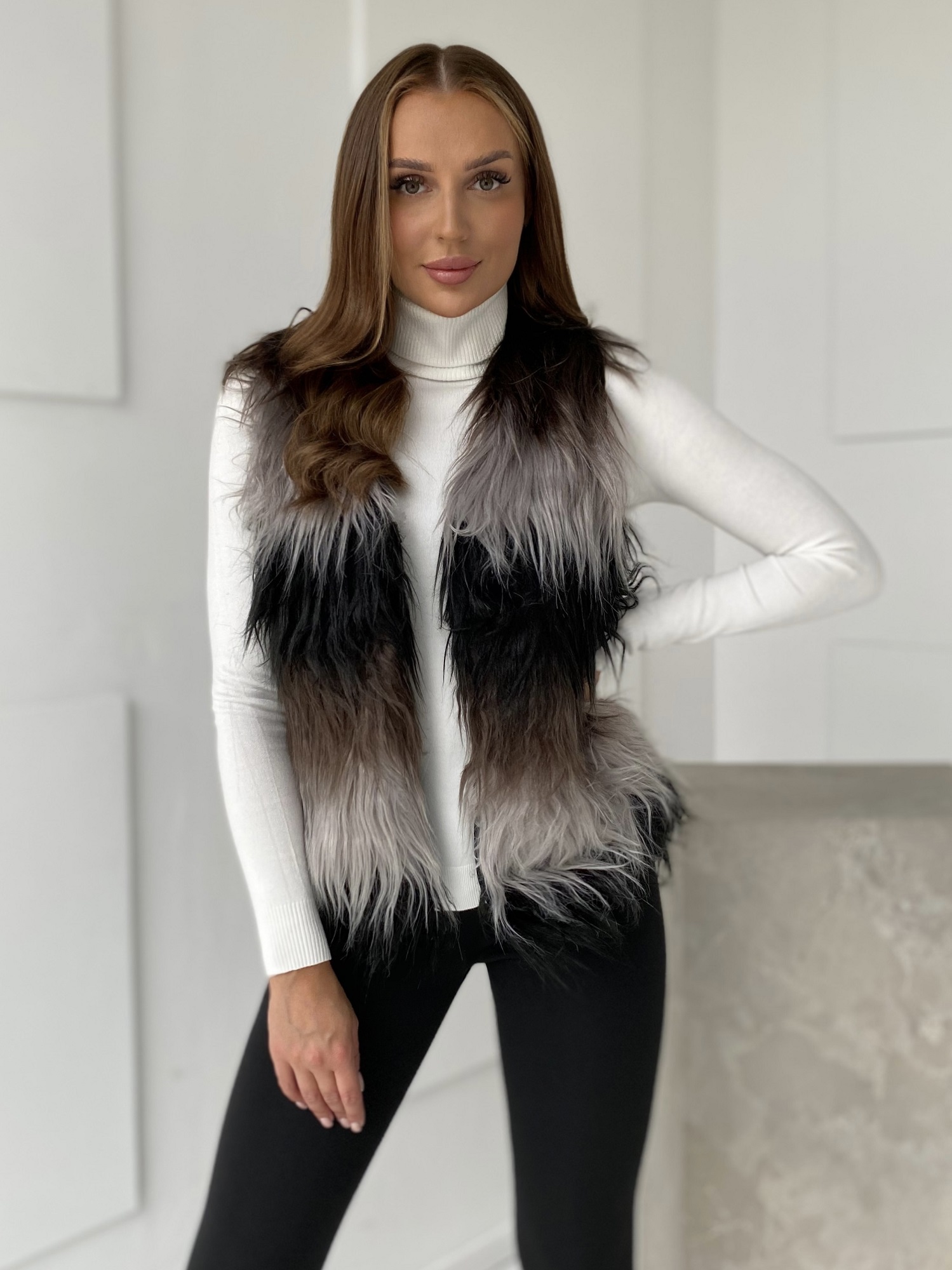 Снимка на Multicolor vest Yups DT-067. R00