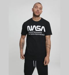 Снимка на NASA Black T-Shirt Wormlogo