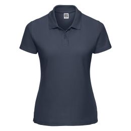 Снимка на Navy Blue Polycotton Polo Russell Women's T-Shirt