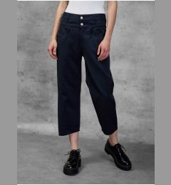 Снимка на Navy blue women's three-quarter pants Diesel - Women's