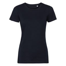 Снимка на Navy Women's T-shirt Pure Organic Russell