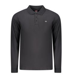 Снимка на NORWAY 1963 MEN&#39;S LONG-SLEEVED POLO SHIRT, BLACK
