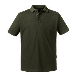 Снимка на Olive Men's Polo Shirt Pure Organic Russell