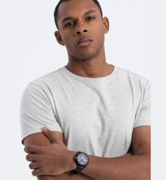 Снимка на Ombre Classic BASIC men's cotton T-shirt - grey