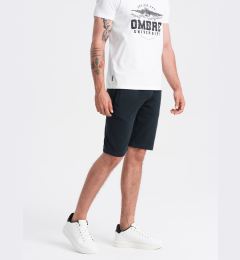 Снимка на Ombre Men's BASIC cotton sweat shorts - black