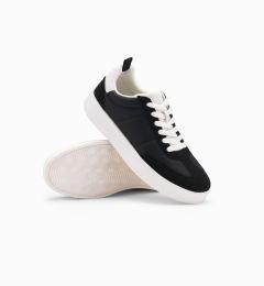 Снимка на Ombre Men's old-school sneakers on thick sole - black