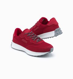 Снимка на Ombre Men's shoes sneakers in combined materials - red
