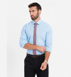 Снимка на Ombre REGULAR cotton classic shirt - blue