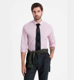 Снимка на Ombre REGULAR cotton classic shirt - light pink