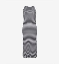 Снимка на ONeill Women's White & Black Striped O'Neill Rib Midi Dress - Women's