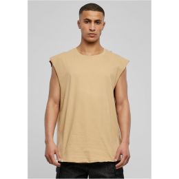 Снимка на Open sleeveless T-shirt in beige