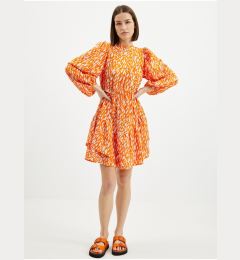 Снимка на Orange patterned dress VERO MODA Daisy - Women