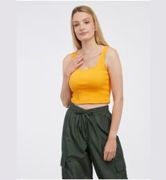 Снимка на Orange women's basic tank top Pieces Nukisa - Women