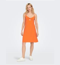 Снимка на Orange women's dress ONLY Mette - Women's