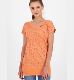 Снимка на Orange women's patterned long T-shirt Alife and Kickin - Women's