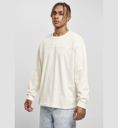 Снимка на Organic Cotton Short Curved Oversized LS White Sand