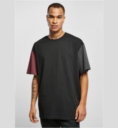 Снимка на Organic Oversized Colorblock T-Shirt Black