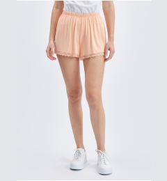 Снимка на Orsay Apricot women's shorts with lace - Women's