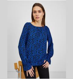 Снимка на Orsay Black-Blue Ladies Floral Blouse - Ladies