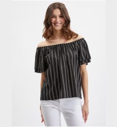Снимка на Orsay Black Ladies Striped Blouse - Women