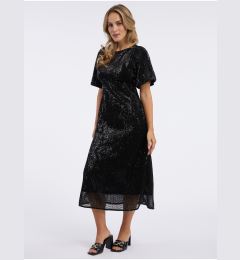 Снимка на Orsay Black women's sequin midi dress - Women's