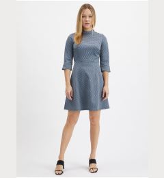 Снимка на Orsay Blue Ladies Patterned Dress - Women