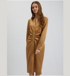 Снимка на Orsay Brown Women's Suede Sheath Dress - Women