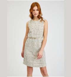 Снимка на Orsay Cream Women Patterned Dress with Belt - Women