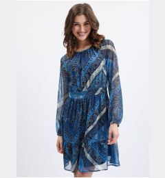 Снимка на Orsay Dark blue ladies patterned dress - Women