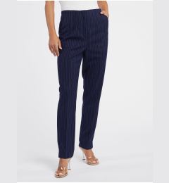 Снимка на Orsay Dark blue ladies striped trousers - Women