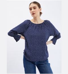 Снимка на Orsay Dark blue lady polka dot blouse - Women