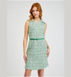Снимка на Orsay Green Women Patterned Dress with Belt - Women
