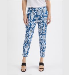 Снимка на Orsay White and Blue Ladies Patterned Pants - Women