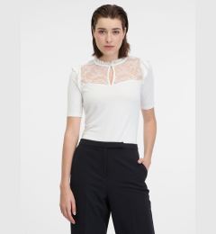 Снимка на Orsay White Ladies T-shirt with lace - Women