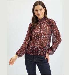 Снимка на Orsay Women's Patterned Burgundy Blouse - Women
