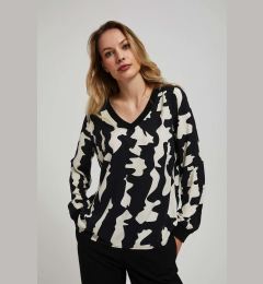 Снимка на Patterned shirt with V-neck