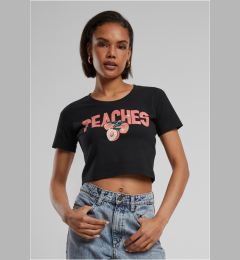 Снимка на Peaches Cropped Tee black