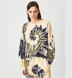 Снимка на Pepe Jeans Adele Green-Beige Ladies Batik Sweatshirt - Ladies