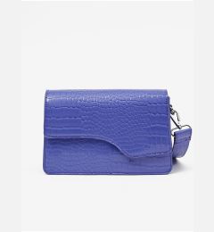 Снимка на Pieces Light Purple Women's Crossbody Bag with Crocodile Pattern Piece - Women's