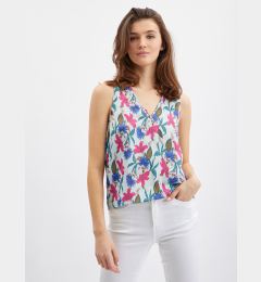 Снимка на Pink and blue women's floral blouse ORSAY