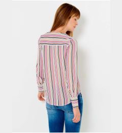 Снимка на Pink Striped Blouse CAMAIEU - Women