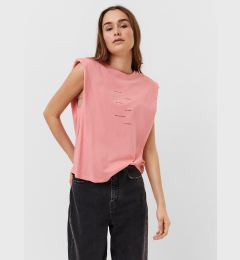 Снимка на Pink T-shirt with inscription VERO MODA Hollie - Women
