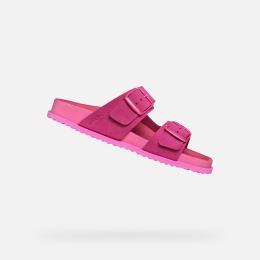 Снимка на Pink women's slippers Geox Sandybett - Women's